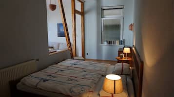 1 Schlafzimmer, Reisekinderbett, WLAN, Bettwäsche