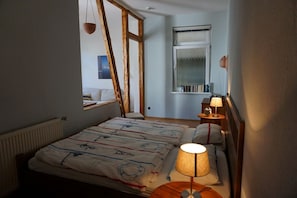 1 Schlafzimmer, Reisekinderbett, WLAN, Bettwäsche