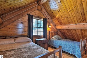 2 dormitorios, cuna de viaje, wifi gratis y ropa de cama