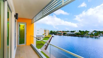 Luxury Villa, 3 Bedrooms, Terrace, Canal View | Balcony view