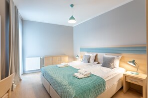 1 soverom, strykejern/-brett, wi-fi (inkludert) og sengetøy