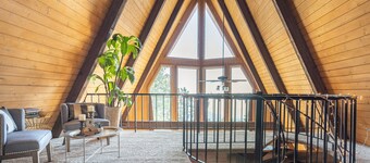 A-Framed Lifestyle Cabin - Where mid-century luxury meets the sky!