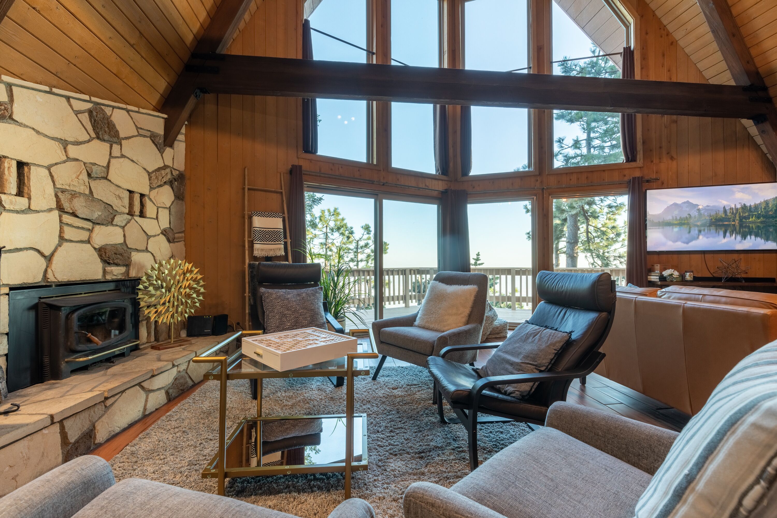 A-Framed Lifestyle Cabin - Where mid-century luxury meets the sky!