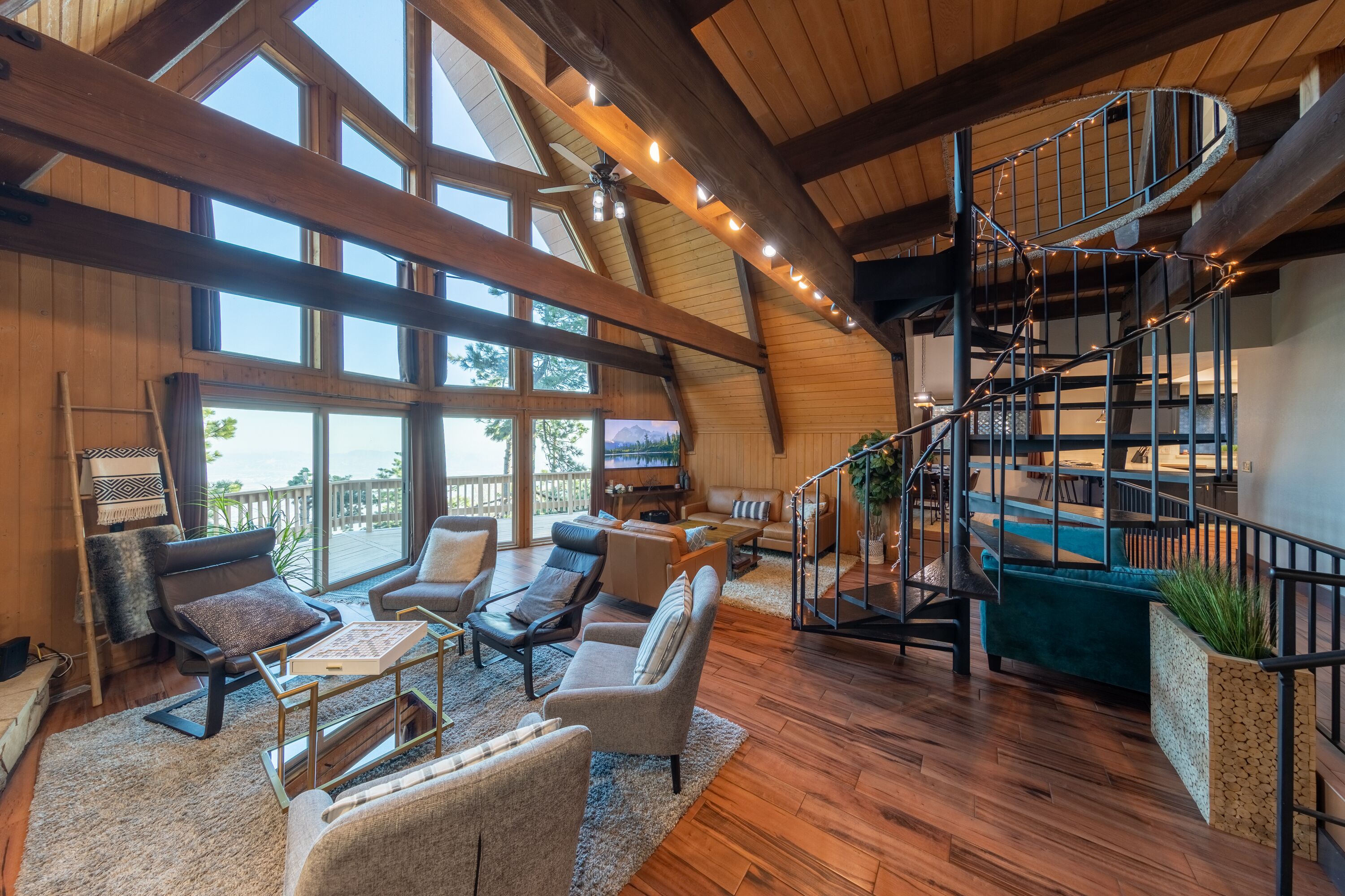 A-Framed Lifestyle Cabin - Where mid-century luxury meets the sky!