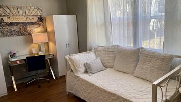 Basic Duplex | 2 bedrooms, blackout drapes, iron/ironing board, free WiFi