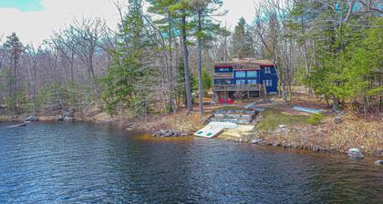 Private home with beach in a secluded cove all to yourself.