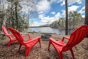 Property grounds - Private home with beach in a secluded cove all to yourself. (MOULTONBORO)