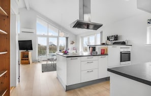Fridge, oven, stovetop, dishwasher - Cozy home in Rudkøbing with WiFi (Rudkøbing)