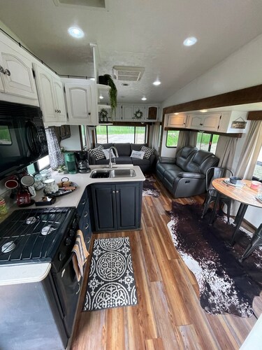 Mountain View Camp in the beautiful Blackfoot Valley of Montana.