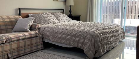 1 bedroom, iron/ironing board, free WiFi, bed sheets