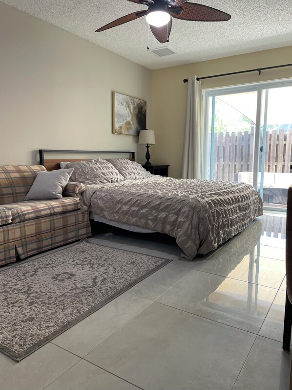 1 bedroom, iron/ironing board, free WiFi, bed sheets