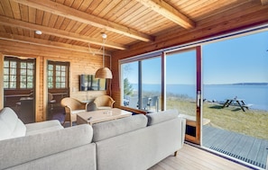 TV connectée, cheminée