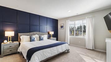 5 多间卧室、熨斗/熨衣板、旅行婴儿床、免费 WiFi