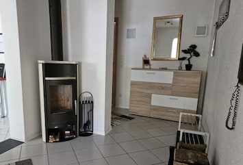 Ferienwohnung Scholtz-Eingang mit Holzofen