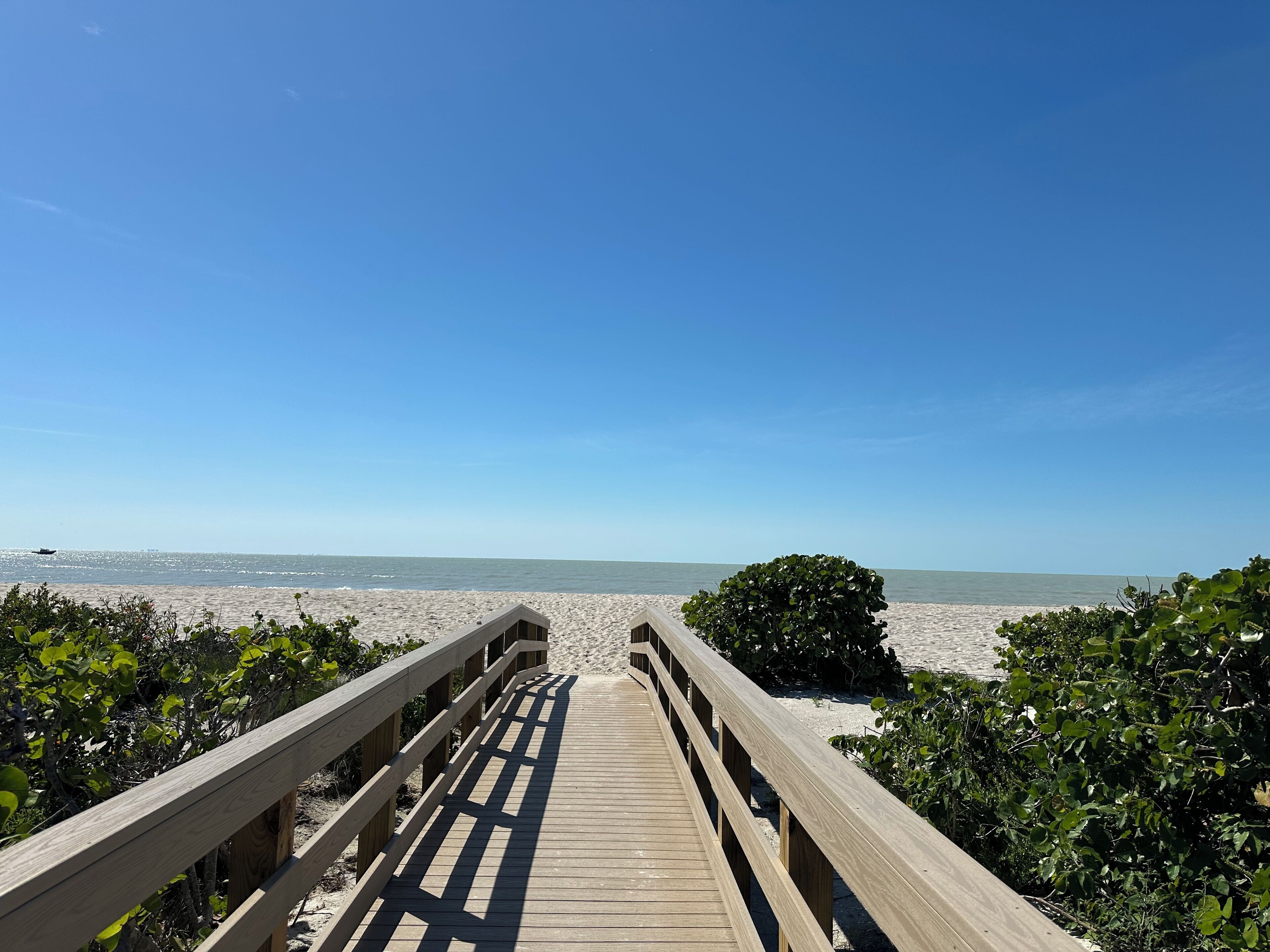 On the beach, sun loungers, beach towels