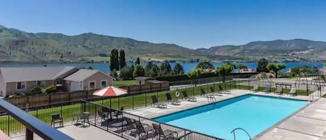 Außenpool, beheizter Pool