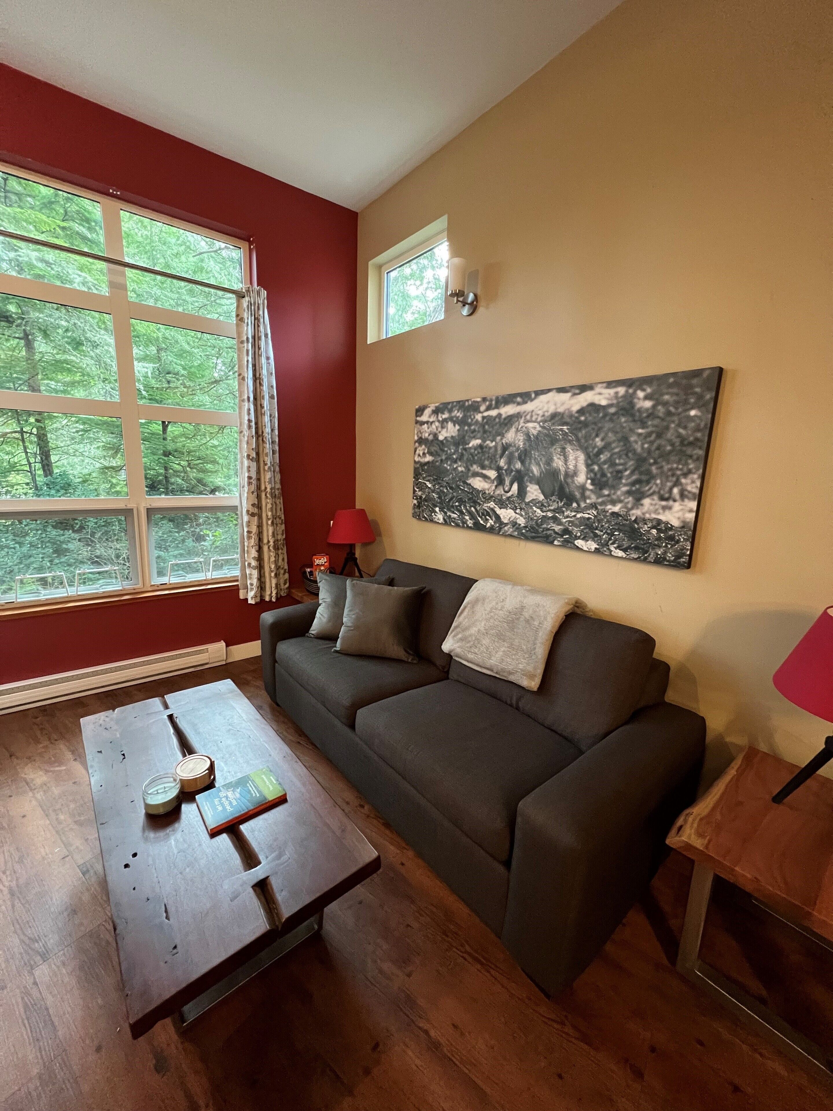 Spacious Rainforest Getaway with Cove Views