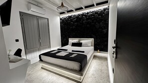 3 chambres, coffres-forts dans les chambres, bureau
