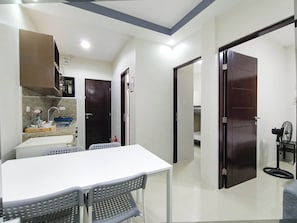Appartement, 2 chambres, terrasse | Cuisine privée