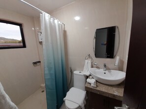 House, 1 Bedroom, Ocean View | Bathroom - Manzil Anilao Cosy 1 Bedroom Apt U7 (Mabini)