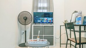 Maison, 1 chambre, vue océan | Salle de séjour