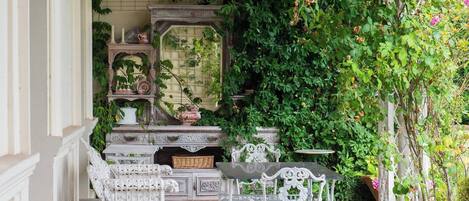 Maison, plusieurs chambres, patio | Extérieur