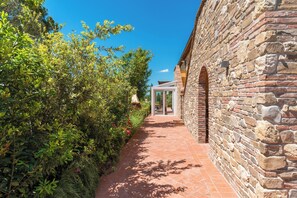 View from property - Wonderful Family Suite in Tuscany Near Pisa and Florence - Two Bedrooms 4 pl (Palaia)