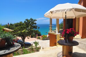 Apartment, 1 Bedroom, Smoking, Balcony | View from property - Villa Takis on Pelekas Beach Small House With Garden and sea View (Corfu)