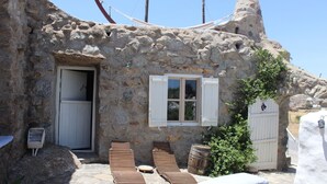 Room, 1 Bedroom, Patio, Garden View | Property entrance - Room-pyrgi Artemis Place - (Mykonos)