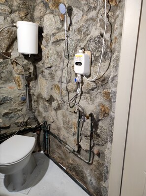 Room, 1 Bedroom, Patio, Garden View | Bathroom - Room-pyrgi Artemis Place - (Mykonos)