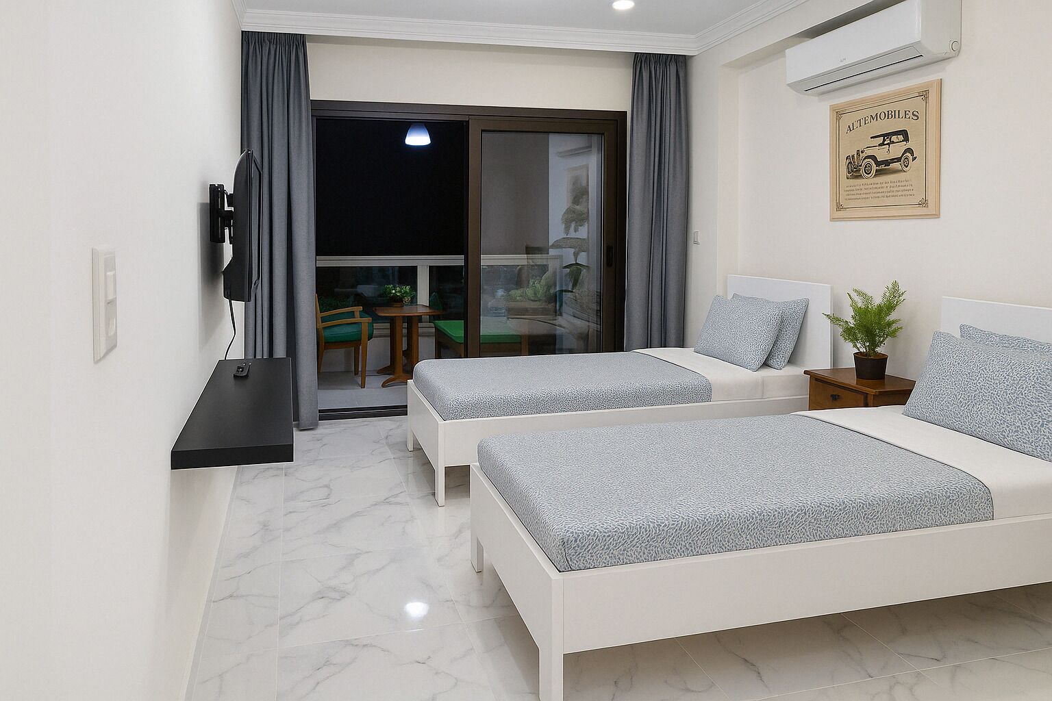 Chalet, 1 Bedroom, Accessible, Smoking | 2 bedrooms