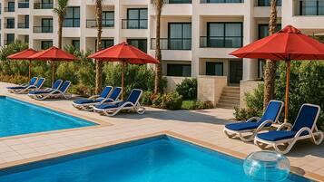 Chalet, 1 Bedroom, Accessible, Smoking | Pool | Outdoor pool