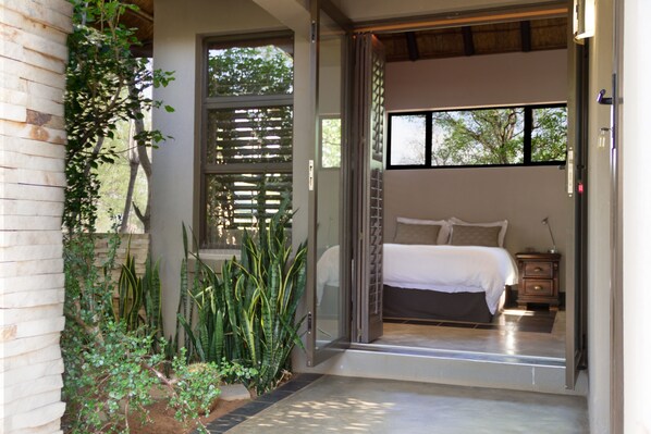 Entrada de la propiedad