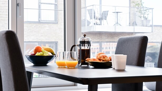 Private kitchen - Cozy 1 Bedroom Apartment in Rodovre, Greater Copenhagen (Rødovre)