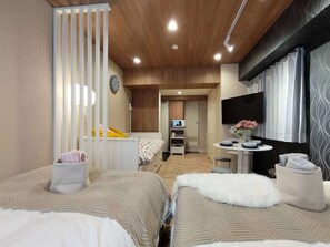 1 habitación, wifi y ropa de cama