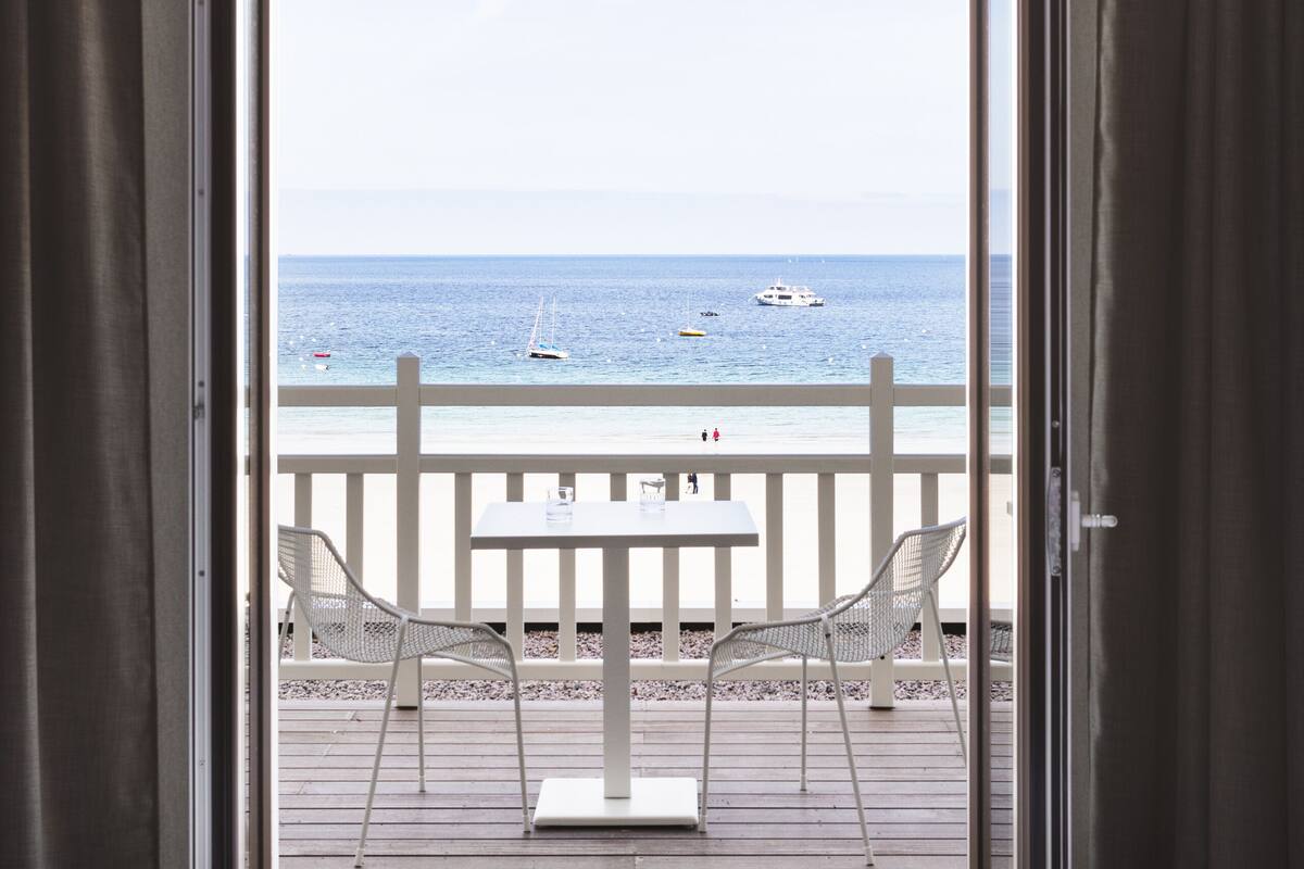 superior double room, terrace | view from room