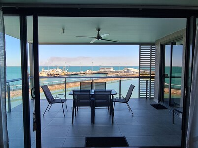 Luxury Oceanfront Escape. Stay where the city meets the sea. 
2.5 BR, 2 BTH