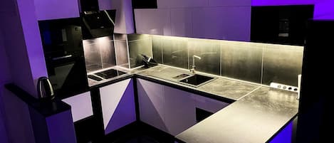Apartment (Two bedroom apartment) | Private kitchen | Fridge