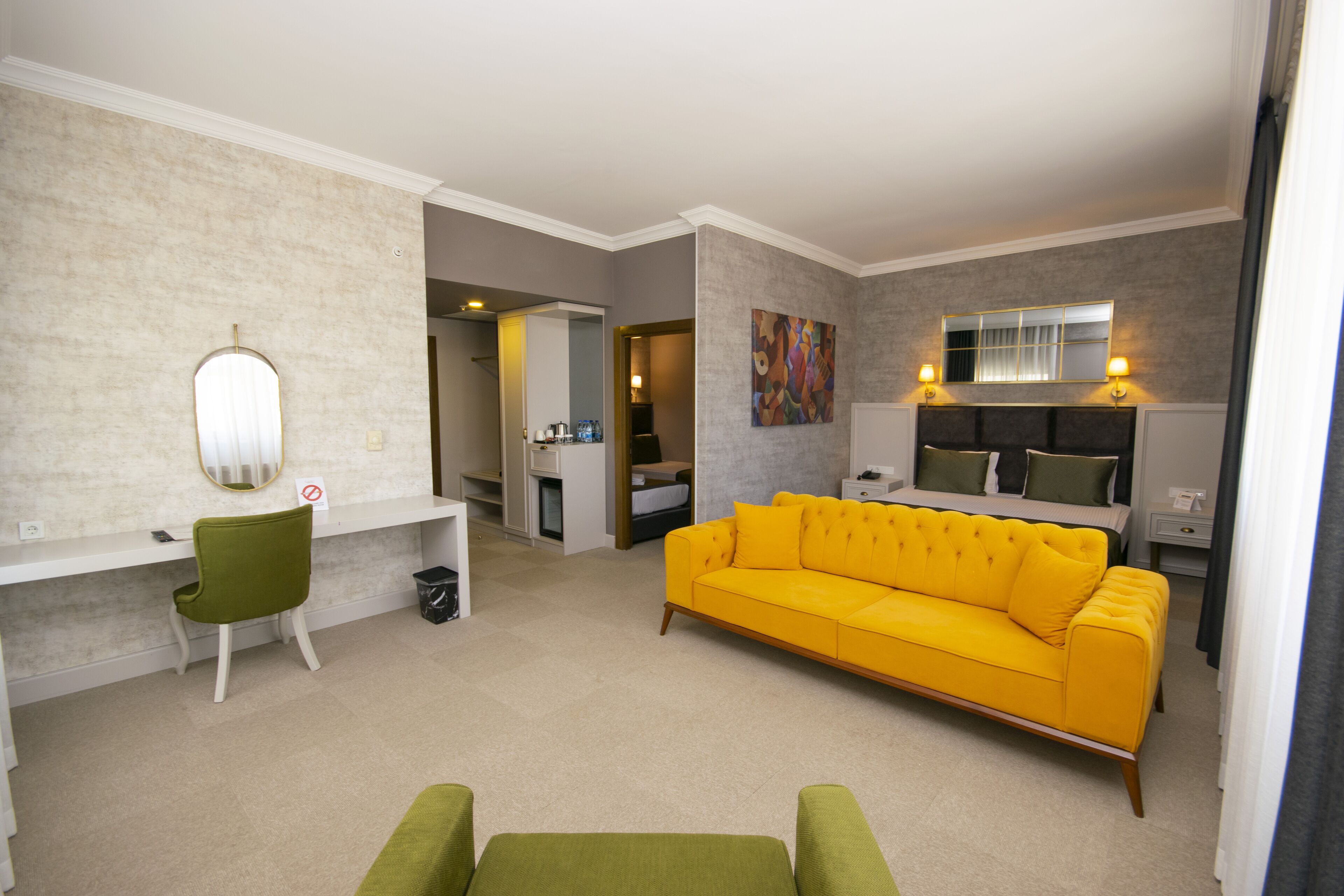 family suite | living area | led tv