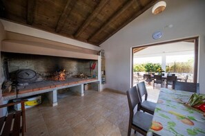 Aire de pique-nique/barbecue
