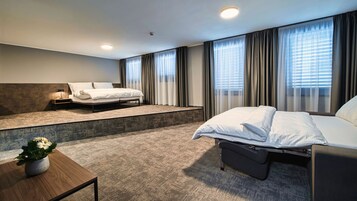 Superior apartman | 1 hálószoba, prémium ágynemű, Select Comfort-matrac és íróasztal