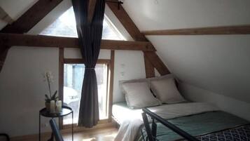1 chambre, Wi-Fi gratuit, draps fournis