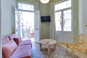 Apartamento tradicional | Área de estar
