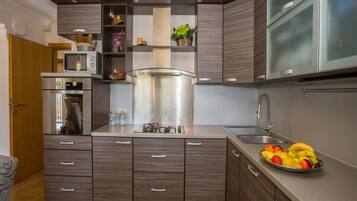 Apartment (Two Bedroom Apartment with Terrace an) | Private kitchen | Fridge