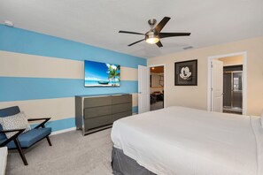 5 habitaciones, tabla de planchar con plancha, wifi y ropa de cama 