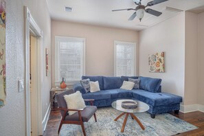 House (4 Bedrooms) | Living area | 50-inch TV with digital channels