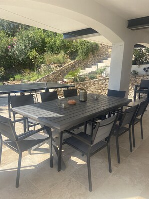 Restauration en plein air