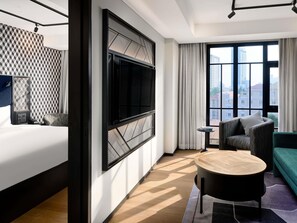 Junior Suite, 1 Double Bed (Tribe Lifestyle) | Premium bedding, minibar, in-room safe, individually decorated - TRIBE Phnom Penh Post Office Square (Phnom Penh)