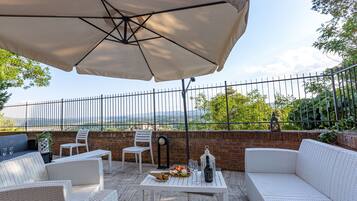 Superior-Doppelzimmer | Terrasse/Patio