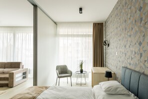 Insonorización, wifi gratis y ropa de cama 